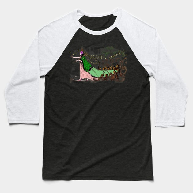 Ozma of Oz Baseball T-Shirt by MandyE